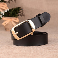 Genuine Leather Decorative Women's Belt