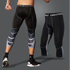 Men's Lycra Compression Cycling Pants