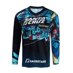 Quick-Drying Men's Cross-Country Motorcycle Jerseys