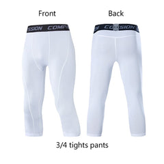 Men's Lycra Compression Cycling Pants