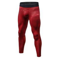 Men's Fashion 3D Printed Tight Pants