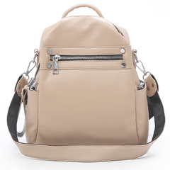 Women's Casual Soft Leather Backpack