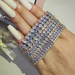 Women's Zircon Tennis Bracelet