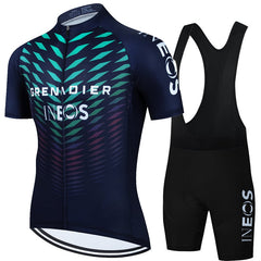 Men's Mesh Lightweight Short Sleeve Cycling Suit