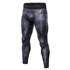 Men's Fashion 3D Printed Tight Pants