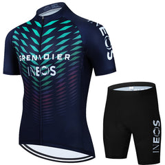 Men's Mesh Lightweight Short Sleeve Cycling Suit