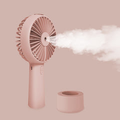 Portable USB Handheld Mist Cooling Fan and Humidifier