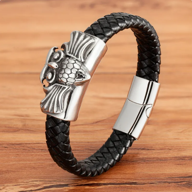 Animal Magnetic Buckle Men's Bracelet