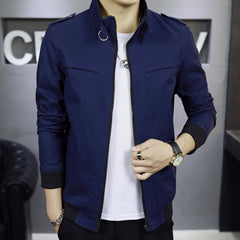 Stylish Men's Casual Jacket for Autumn Wear