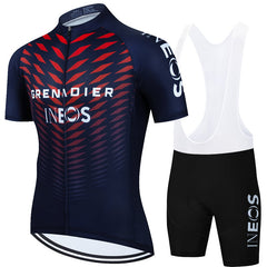 Men's Mesh Lightweight Short Sleeve Cycling Suit