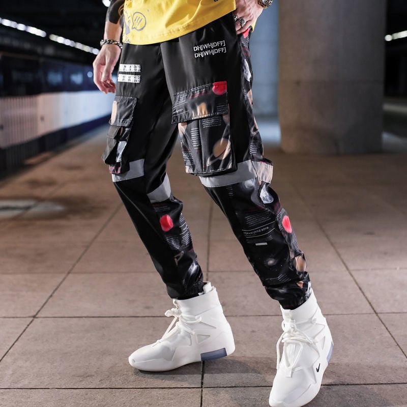Men's Spring Summer Korean Style Cropped Overalls