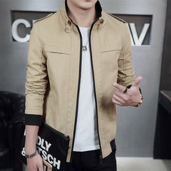 Stylish Men's Casual Jacket for Autumn Wear