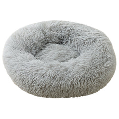 Soft Plush Round Washable Cushion for Pets