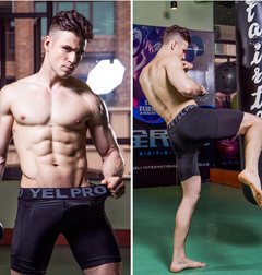 Men's Breathable Compression Workout Shorts