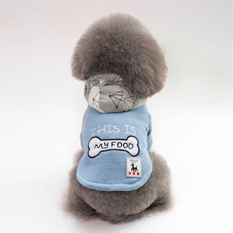Thickened Hooded Padded Clothing for Pets