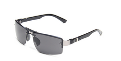 Men's Metal Sports Sunglasses with Windproof Design