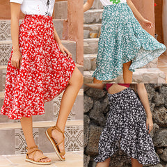 Women's Chiffon Floral Skirt