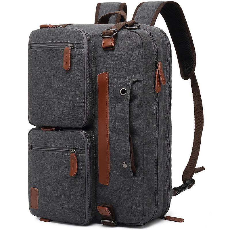 Men's Multifunctional Business Backpack and Handbag