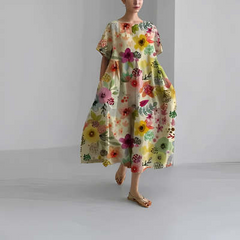 Women's Cotton-Like Casual Dress