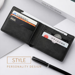 Men's Bifold PU Leather Wallet