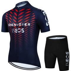 Men's Mesh Lightweight Short Sleeve Cycling Suit