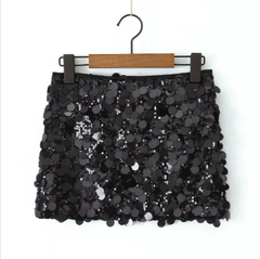 Women's Sequin Mini Skirt