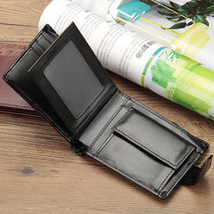 Men's Leather Short Wallet