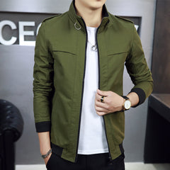 Stylish Men's Casual Jacket for Autumn Wear