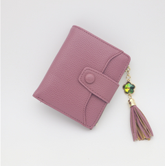 Violet Vegan Women's Faux Leather Wallet