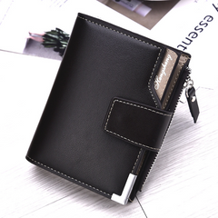 Men's Leather Tri-Fold Wallet