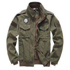 Men's Camouflage Flight Jacket - Outdoor Military Gear
