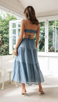 Women's Summer Denim Long Skirt