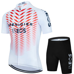 Men's Mesh Lightweight Short Sleeve Cycling Suit