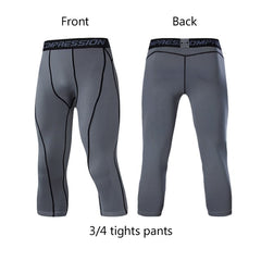 Men's Lycra Compression Cycling Pants