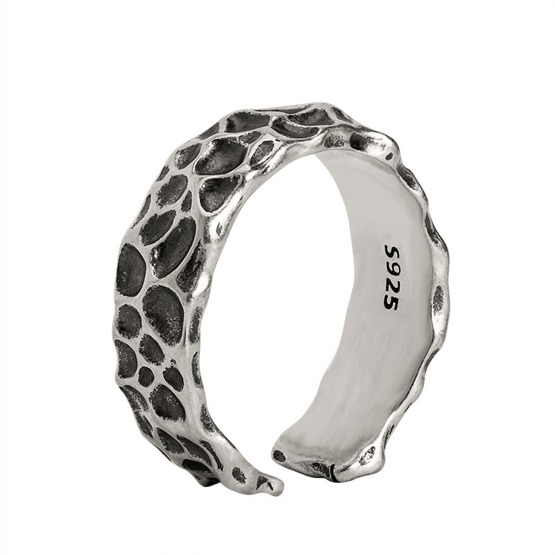 Men's Fashion Personality Crater Ring