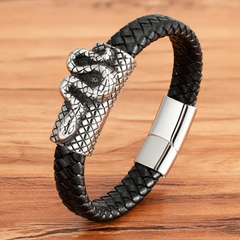 Animal Magnetic Buckle Men's Bracelet