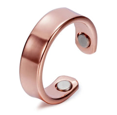 Men's Magnetic Red Copper Ring