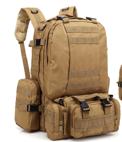 Men's Army Camouflage Travel Backpack for Outdoors