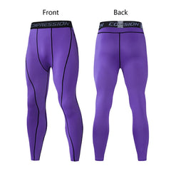 Men's Lycra Compression Cycling Pants