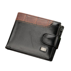 Men's Leather Short Wallet