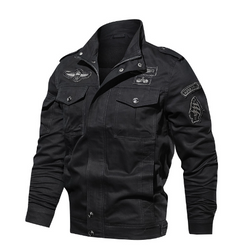 Men's Camouflage Flight Jacket - Outdoor Military Gear