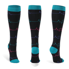 Long Tube Sports Compression Elastic Stockings