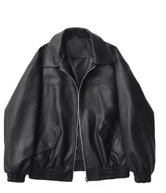 Women's Classic PU Leather Jacket