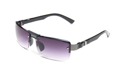 Men's Metal Sports Sunglasses with Windproof Design