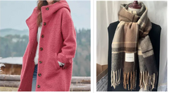Women's Tweed Trench Coat