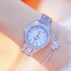 Diamond-Studded Women's Watch