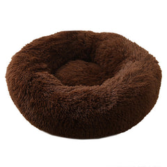 Soft Plush Round Washable Cushion for Pets