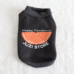 Multicolor Fruit Print Sweatshirt for Pets