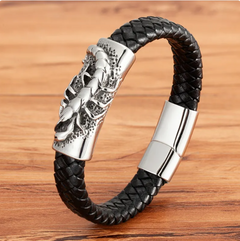 Animal Magnetic Buckle Men's Bracelet