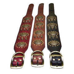 Retro Neck Sleeve for Pets with Alloy Rivets